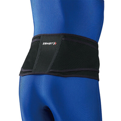 

ZANST ZAMST Professional sports waistband ZW-4 new CoolMax breathable wetness mild protection protection waist lumbar protection 1 only black M