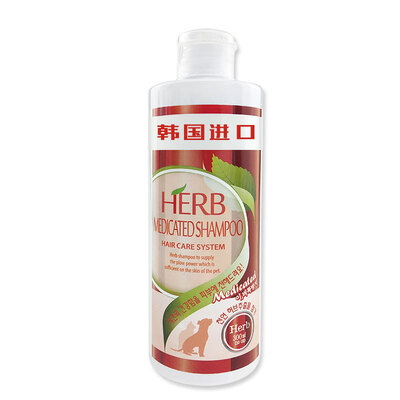 

Jingdong overseas direct mining Perth Petperss herbal pet medicine bath shampoo shower gel dog bath shower gel in addition to sputum sputum type 300ml