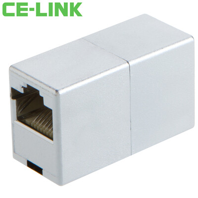 

CE-LINK 1710 RJ45 кабель соединительная сеть двухсторонняя через головной модуль супер класс 5 класс 6 кабель разъем разъём удлинение сетевого кабеля 10 комплектов серебра