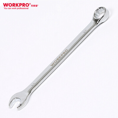 

WACKER WORKPRO W073166N Home Repair Tools Flat Bars Metric American Standard Polishing Vanadium Two-Plum Plum Wrench 16mm