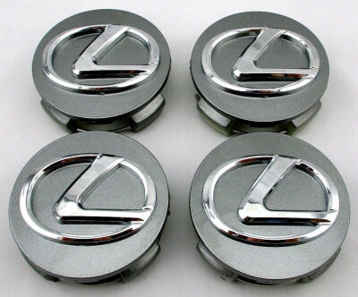 

4pcs NEW Lexus Gray Graphite 2.5" CENTER CAPS 62mm Gunmetal HUB CAPS 42603-30590