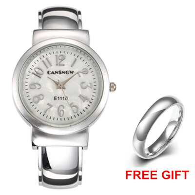 

Luxury Silver Watches Women Bracelet Watches Top Brand Stainless Steel Quartz-Watch Ladies Wristwatches