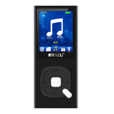 

семья Руи (RUIZU) X28 8G черный без потерь музыкальный плеер имеет мини-экран Walkman MP3 / MP4