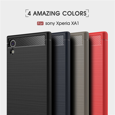 

GANGXUN Sony Xperia XA1 Корпус Anti-Slippery с защитой от царапин Легкая мягкая задняя крышка из кремния для Sony Xperia XA1 G3121
