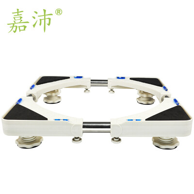 

Jia Pei WA-309G Fixed Washing Machine Base Bracket Washing Machine Rack Bracket Shelf Refrigerator Base 4 fixing feet White