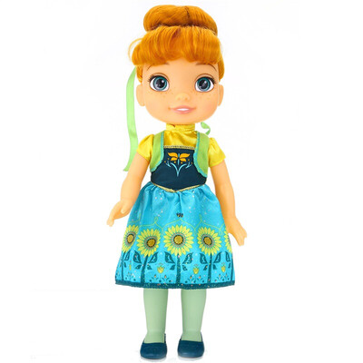 

серия Дисней (Disney) Замороженная девочка девушка играть дома детских игрушки Барби куклы кукла кукла модели Olaf и принцесса Анна 31069