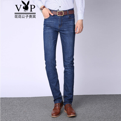 

Playboy VIP Collection Men Casual Flat-Front Jeans