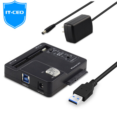 

IT-CEO W584 USB30 to IDE SATA Converter 25 35-inch hard drive data cable easy drive desktop notebook hard drive cable black