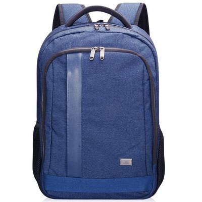 

Seven Soldiers (SEPTWOLVES) Shoulder Backpack Waterproof Fashion Laptop Bags 15.6 "Large Capacity Blue B0100462-208