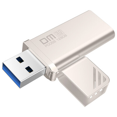 

DM PD068 Vulcan metal dust shock high speed USB30U disk 128G silver