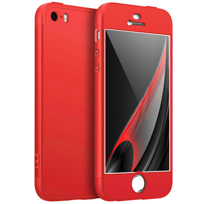 

GANGXUN iPhone se Корпус 360 Full Protection Ultra Slim Hard PC Защитная крышка для iPhone 5S
