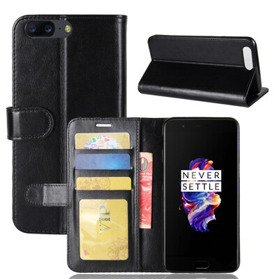 

GANGXUN OnePlus 5 Корпус высокого качества Кожа PU флип Slim Kickstand Кошелек для OnePlus 5