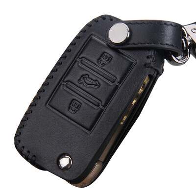 

Huarong Roewe RX5 key bag hand sewing smart three-key black special car leather key set key ring