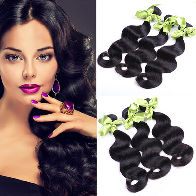 

Brazilian Body Wave 3 Bundles Mink Brazilian Virgin Hair Body Wave 7A Unprocessed Wet And Wavy Virgin Human Hair Weave Bundles