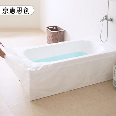 

Jinghuisi Chuang JH0227 disposable bath bag bathtub film plastic bag thickening type 230cm wide 120cm high 50 Pack