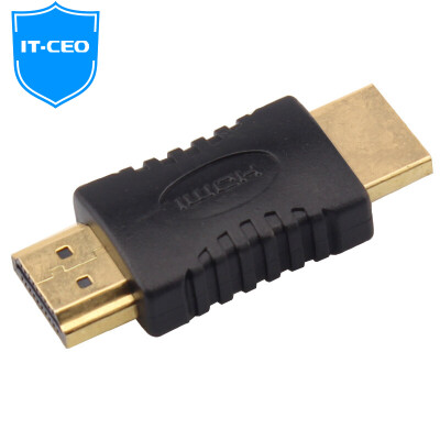 

IT-директор V7XF03 HDMI HDMI женский женский мужчина к HDMI штырем к HDMI стандартного разрешения сигнального кабеля 90 расширенный угол черный