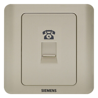 

Siemens (SIEMENS) 5TG01201CC133 гнездо для телефонной трубки телеобъектив (золотисто-коричневый)