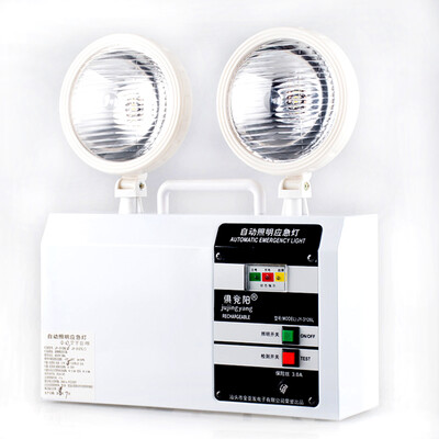 

Rechargeable LED lantern safety exit light 10W two head fire emergency light for elevatorHousehold