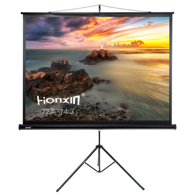 

HONXIN 72 inch 4 3 bracket curtain projector projector curtain screen projection screen curtain cloth projection cloth