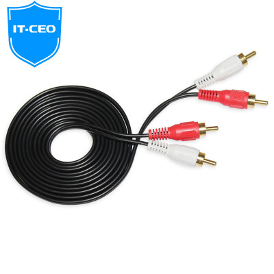 

IT-директор V0822 2RCA мужчины и женщины аудио кабель расширения бис Лотос RCA двойная AV левый и правый аудио расширение кабельной линии канал стерео динамик провод красной черные 2 м