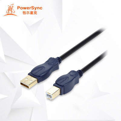 

PowerSync UAB23K USB20 data cable A public to B public printer line 3 meters