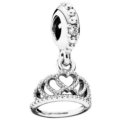 

PANDORA Pandora Сердце Корона Подвеска 791738CZ