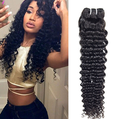 

7A Malaysian Deep Wave Malaysian Hair Weave Bundles 4Pcs Lot Malaysian Deep Curly Virgin Hair Wet And Wavy Human Hair Extensions
