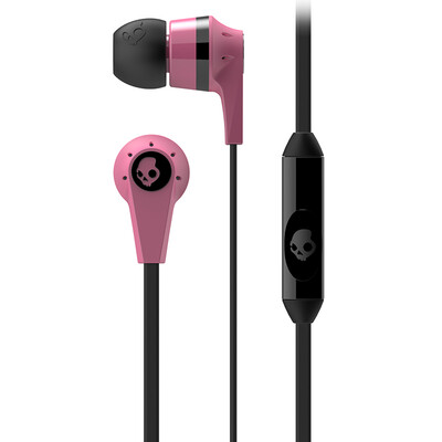 

Череп (Skullcandy) INKD 2,0 IN-EAR S2IKDY-133 вызывает мобильный телефон гарнитуры жильный кабель розовый