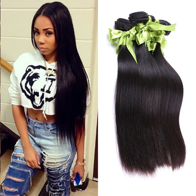 

Peruvian Virgin Hair Straight 4 Bundles 7A Unorocessed Virgin Hair Weave Bundles Rosa Hair Products Peruvian Straight Hair