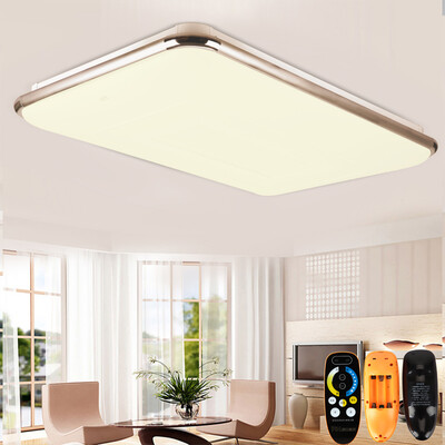 

Foshan Lighting FSL remote control ceiling lamp LED stepless dimming Nordic simple living room lights 90W Jia Code 33030