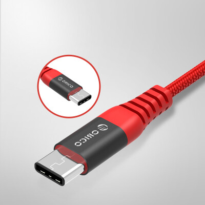 

ORICO HTK-10 TYPE-C Charging wire Kevlar braided USB data cable 1 meter for millet 5S / Huawei P910 / glory V89 red