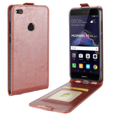 

GANGXUN Huawei P8 Lite 2017 Case PU Leather Flip Wallet Card Slot Cover for Huawei Nova Lite GR3 2017 Honor 8 Lite