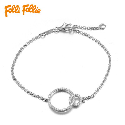 

Folli Follie Folli Follie кругового сплава серебро браслет 3B16S041C