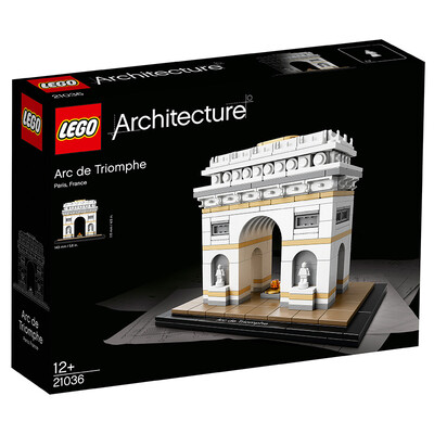 

[Августа] Lego строит новую серию 12-летний Триумфальная арка 21036 + Lego Игрушка строительных блоков