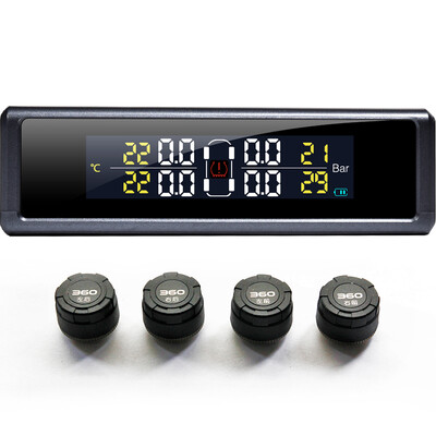 

Давление в шинах JP703 монитор 360 дисплей солнечного времени внешней беспроводной температура в шинах давления в шинах установка сигнализации черного ярлыка