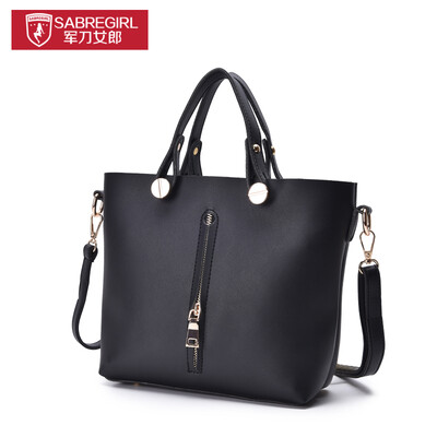 

SABREGIRL high-quality pu leather sub-bag multi-purpose shoulder diagonal portable casual wrist bag brown