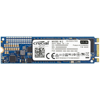 

Crucial MX300 Series 525G M2 Solid State Drive