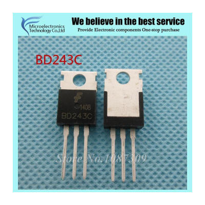 

50PCS free shipping BD243C BD243 100V 6A TO-220 Bipolar Transistors - BJT NPN General Purpose new original