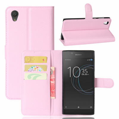 

GANGXUN Sony Xperia L1 Case PU Leather Magnetic Flip Wallet Card Cover for Sony Xperia L1