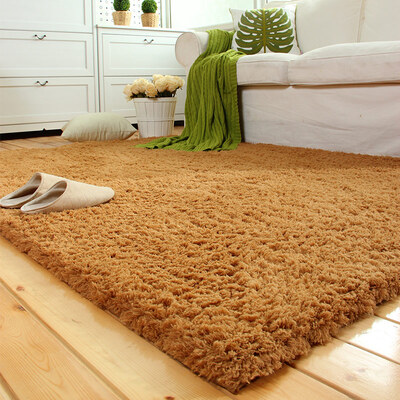 

Богатый дом (FOOJO) красивый бархат утолщенной гостиной спальни ковер 140 * 200 см шампанское