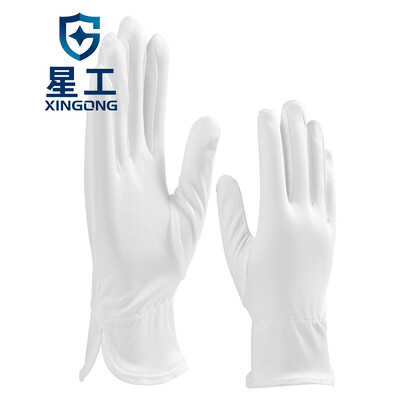 

XINGGONG etiquette gloves fine fiber dust-free jewellery watches wipe no hair loss 10