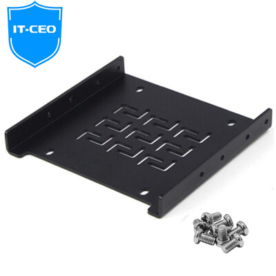 

IT-CEO X2Z3 2.5 rpm 3.5-inch Solid State Drive Shelf Desktop Hard Drive Bracket Hard Drive Bracket Notebook Hard Drive Transfer Frame Compatible SSD / HDD Mechanical Hard Disk Black