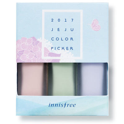 

Yue Shi Feng Yin students such as summer skin color correction milk combination color pick Jeju limited edition 45g 3