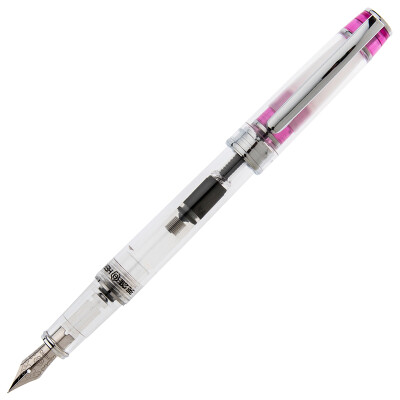 

Hero (HERO) 709 heart water transparent iridium gold pen through purple