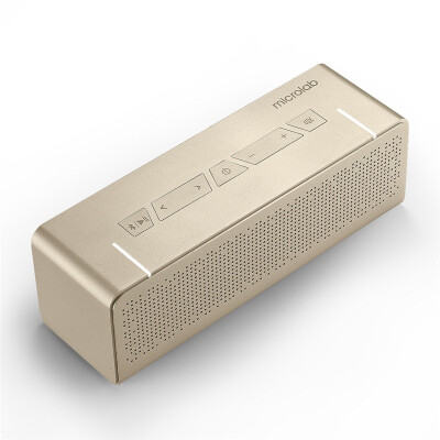 

Microlab T5 20 Audio 40 Bluetooth Speaker Portable Wireless Audio Mini Waterproof Gold