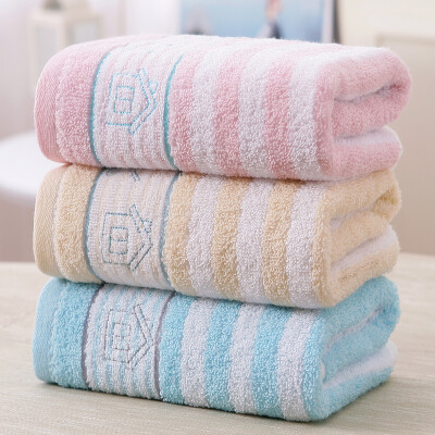 

Gold towel home textile pure cotton color wash face towel fresh and elegant three purple / brown / blue 85g / Article 72 * 34cm