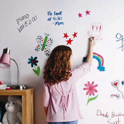 

FOOJO rewritable blackboard stickers childrens graffiti office training self-adhesive paper 90120cm whiteboard