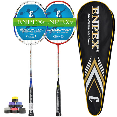 

Leo Enpex badminton racket to shoot men&women carbon 3U badminton single shot 002004 has been wearing a line of gifts