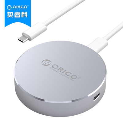 

ORICO DBH2 Type-C Splitter HDMI Extension Transfer USB Hub Macbook Expansion Converter Bidirectional PD Charge Silver