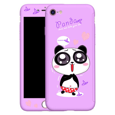

Excellent plus iPhone7 plus phone shell Apple 7plus mobile phone case cartoon all-inclusive protective cover anti-drop phone sets look forward to bear